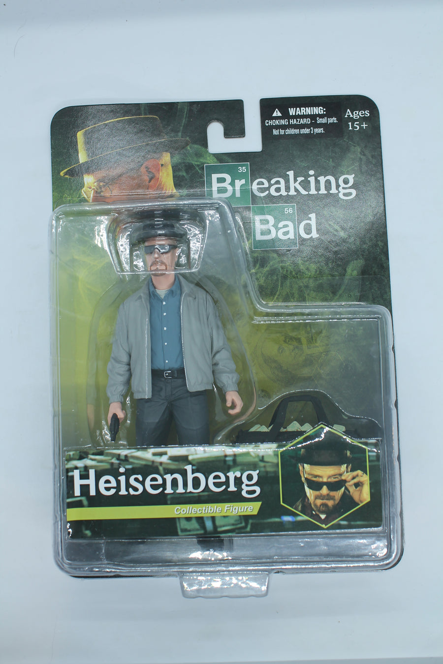Breaking Bad Heisenberg 6" MezcoToyz Collectible Figure (grey jacket-variant)