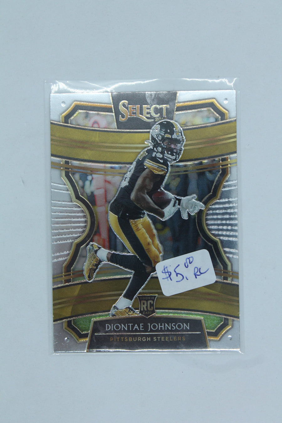 Diontae Johnson 2019 Panini Select Concourse Rookie Card