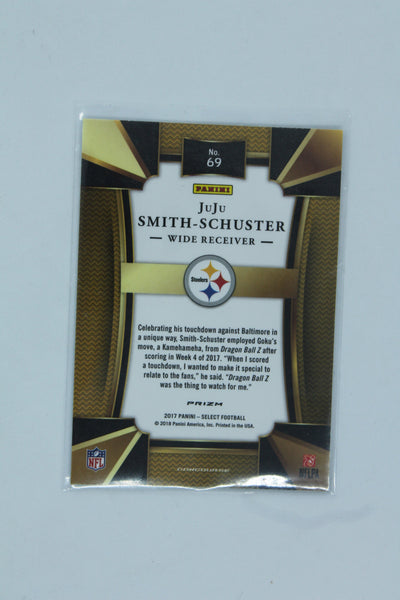 JuJu Smith-Schuster 2017 Panini Select Concourse Rookie Card