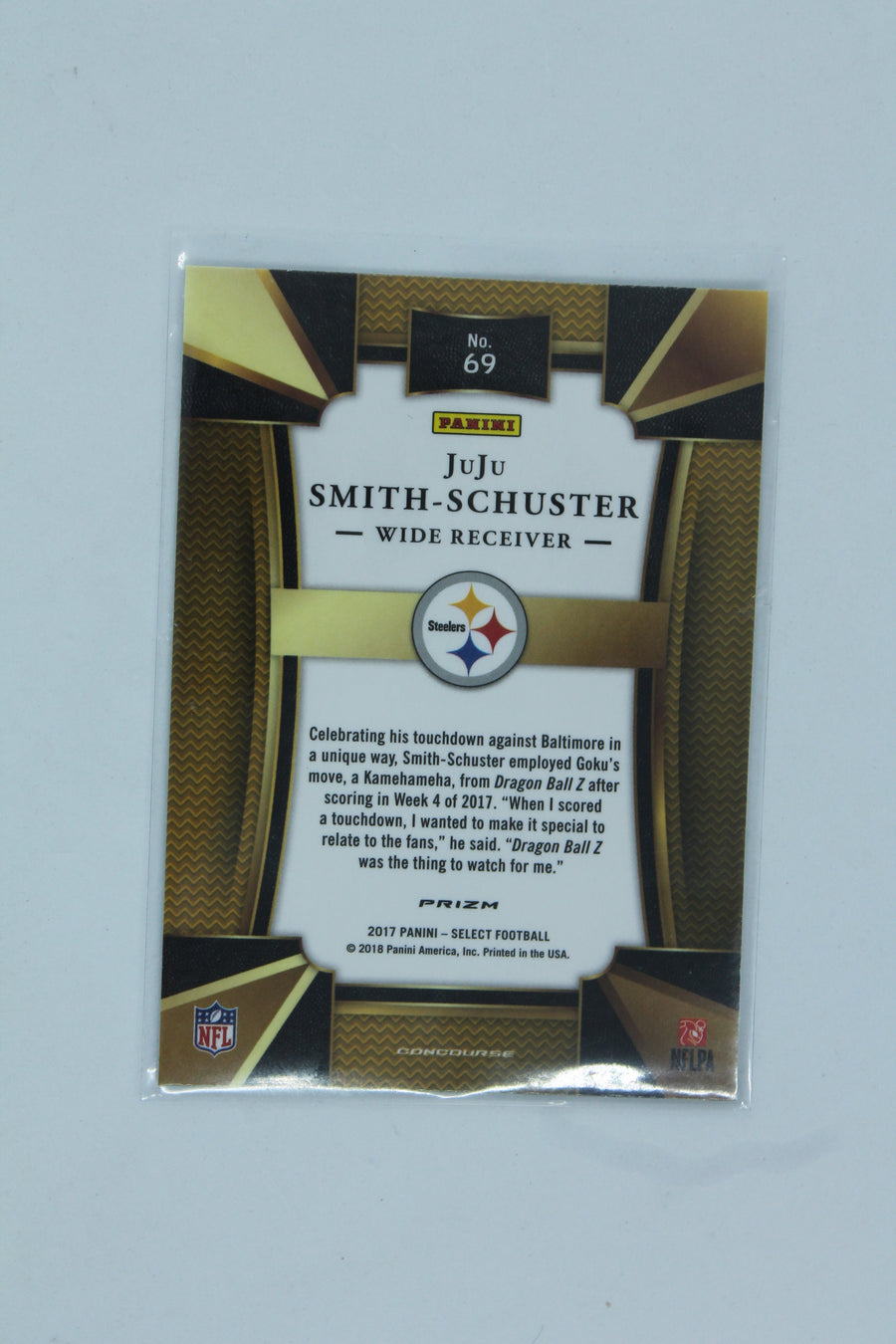 JuJu Smith-Schuster 2017 Panini Select Concourse Rookie Card