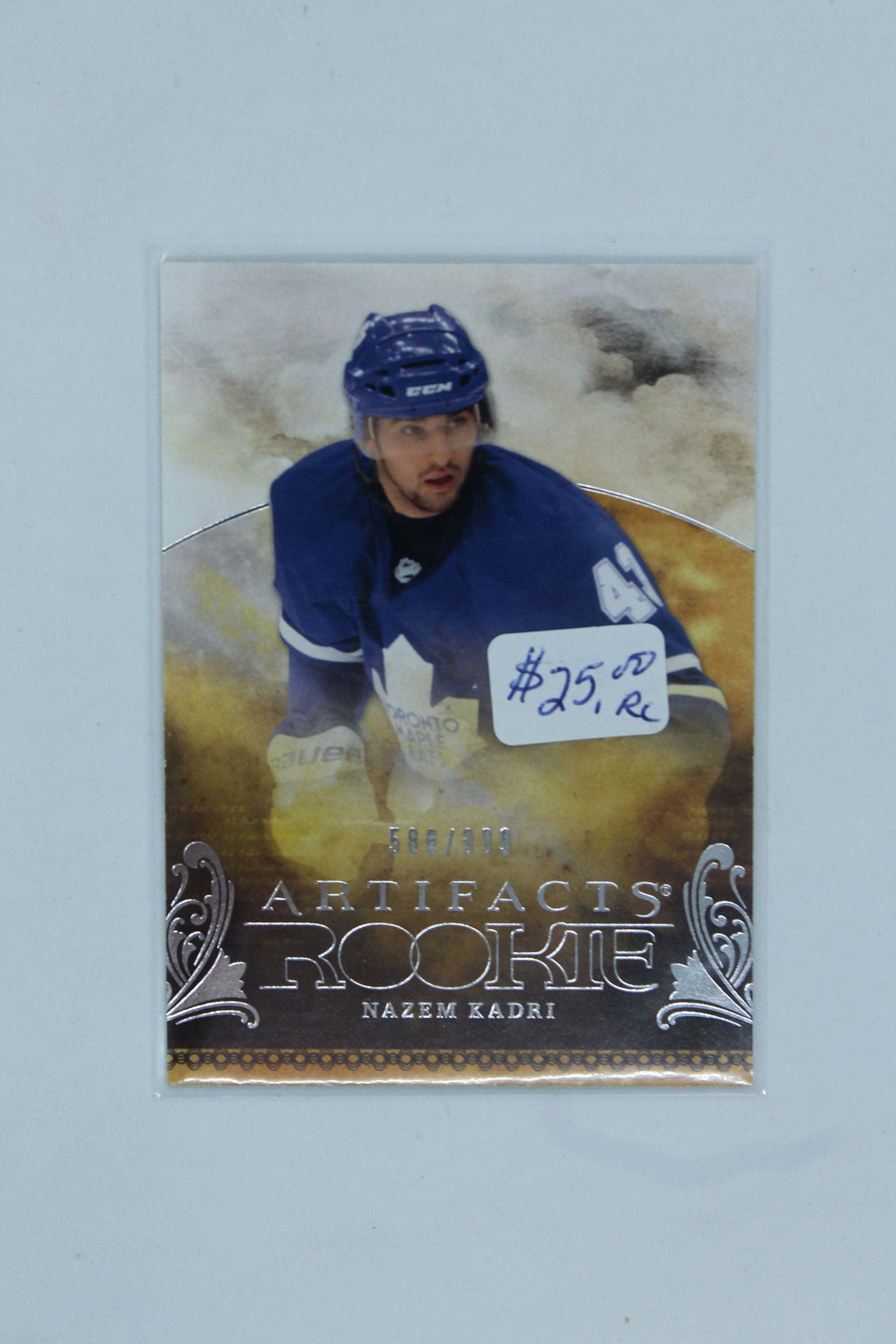Nazem Kadri 2010-11 Upper Deck Artifacts Rookie Card   #588/999