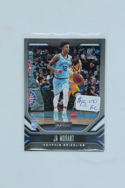 Ja Morant 2019-20 Panini Chronicles Playbook Rookie Card