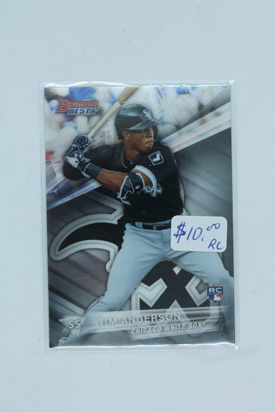 Tim Anderson 2016 Bowman's Best Rookie Card