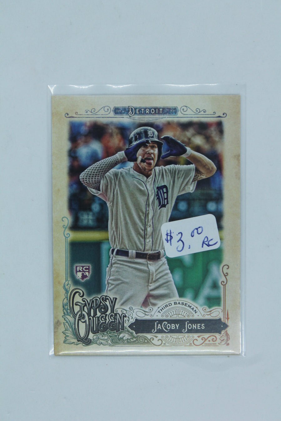JaCoby Jones 2017 Topps Gypsy Queen Rookie Card