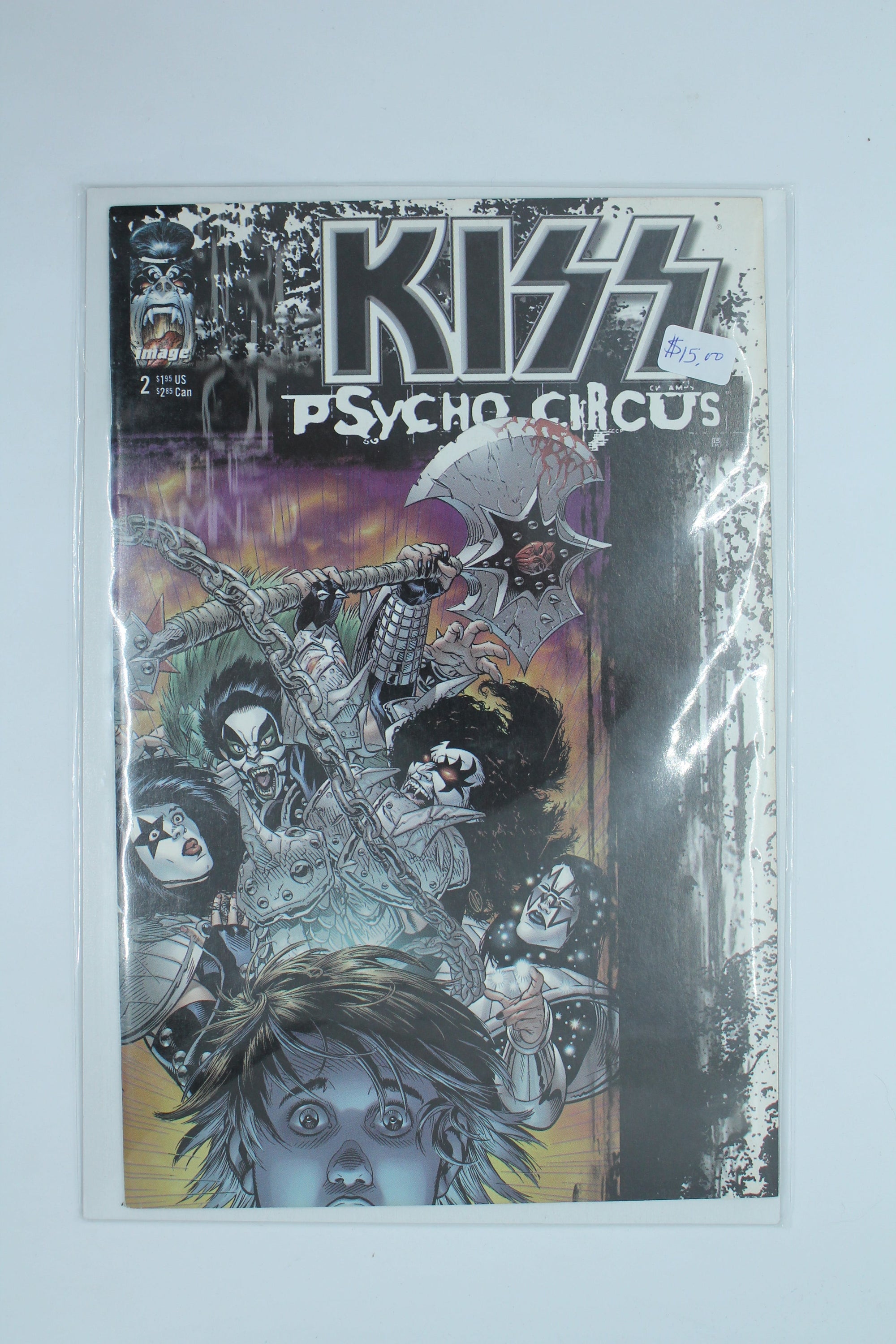 1997 - 2000 Image Kiss: The Psycho Circus #2 The Witching of Adam Moon part 2