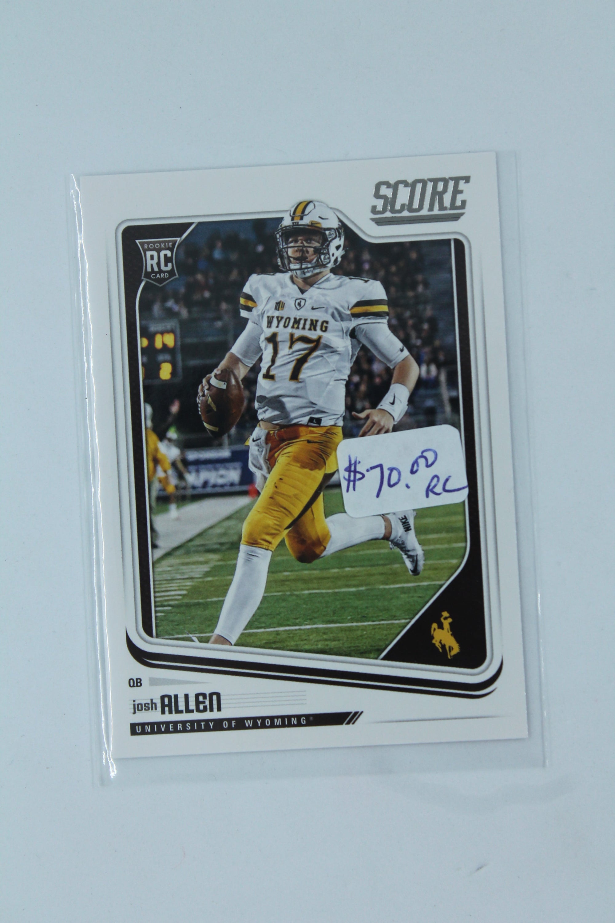 Josh Allen 2018 Score Rookie Card