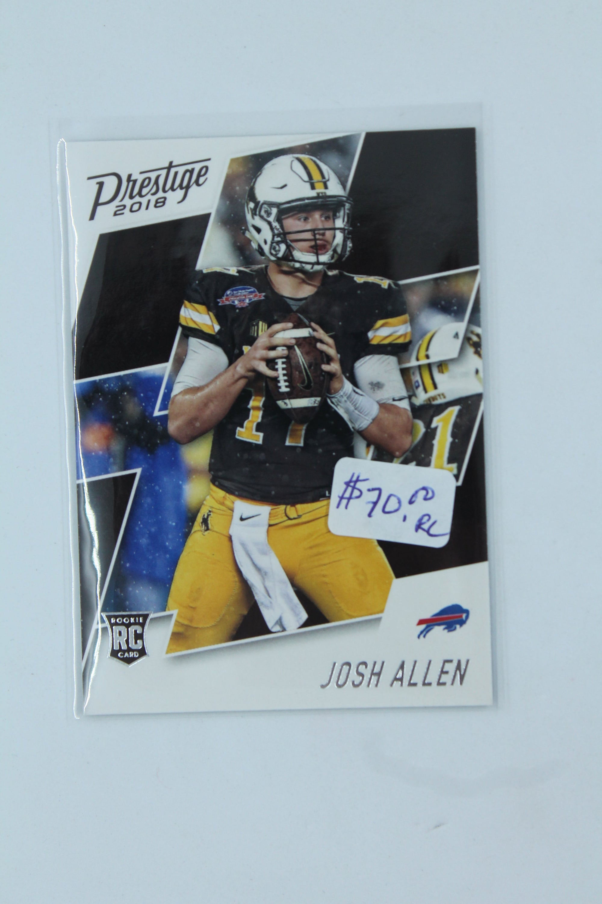 Josh Allen 2018 Panini Prestige Rookie Card
