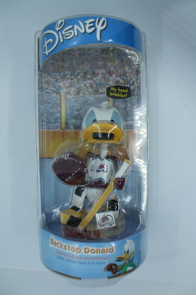 Disney NHL Bobblehead Backstop Donald Colorado Avalanche