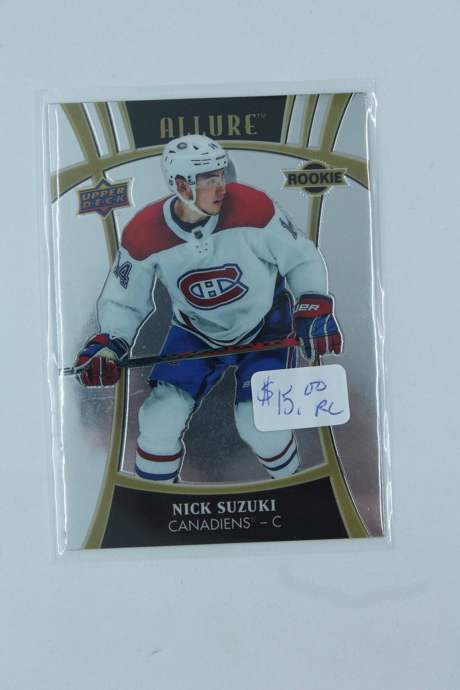 Nick Suzuki 2019-20 Upper Deck Allure SP Rookie Card