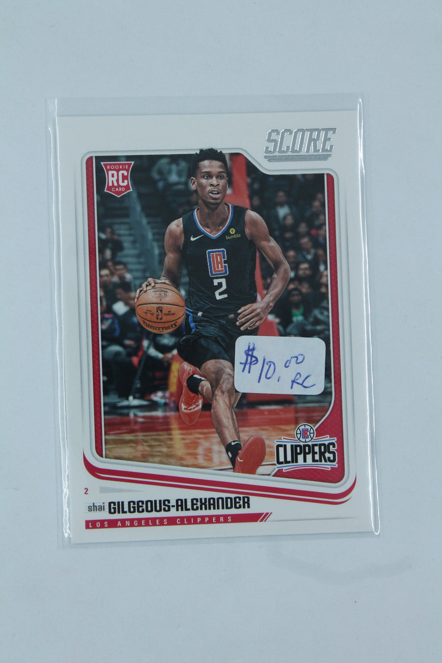 Shai Gilgeous Alexander 2018 Panini Chronicles Score Rookie Card