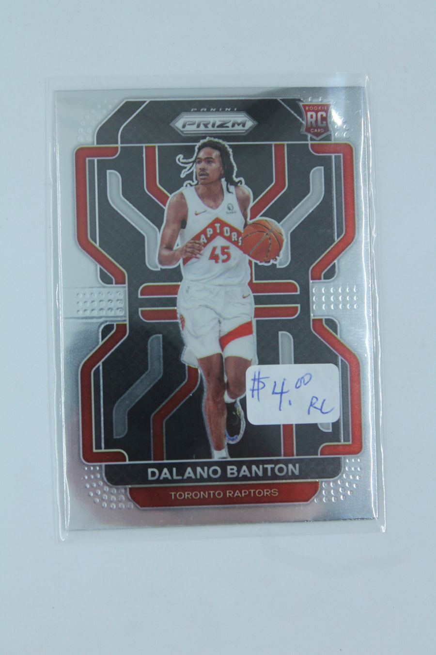 Dalano Banton 2021-22 Panini Prizm Rookie Card