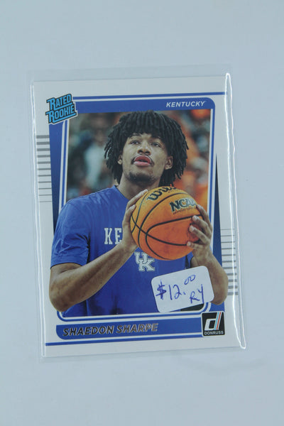 Shaedon Sharpe 2022-23 Panini Chronicles Draft Picks - Donruss Rated Rookies #5 RY