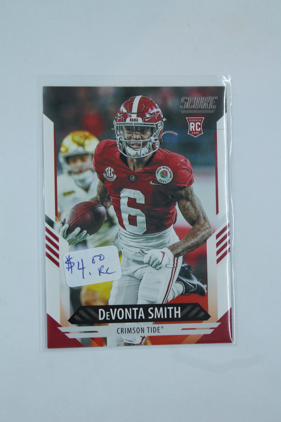 DeVonta Smith 2021 Panini Score Rookies Rookie Card