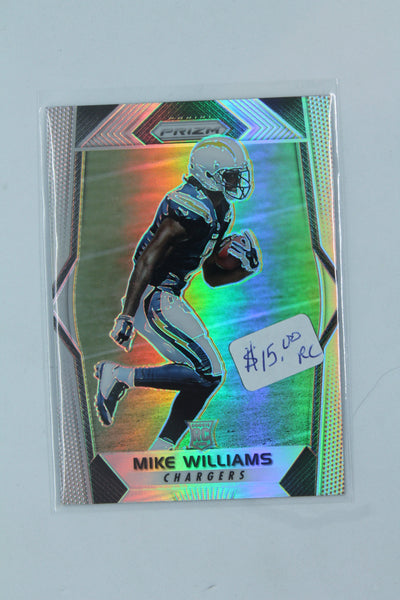 Mike Williams 2017 Panini Prizm - Silver Prizm Rookies Rookie Card