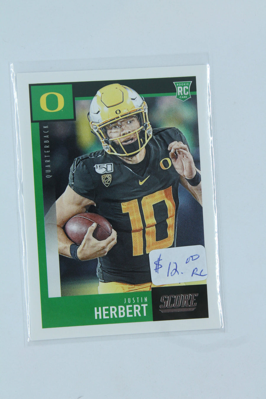 Justin Herbert 2020 Panini Score - Rookies Rookie Card