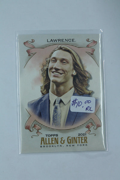NFL Trevor Lawrence Topps Allen & Ginter's Rookie Card - Jacksonville Jaquars