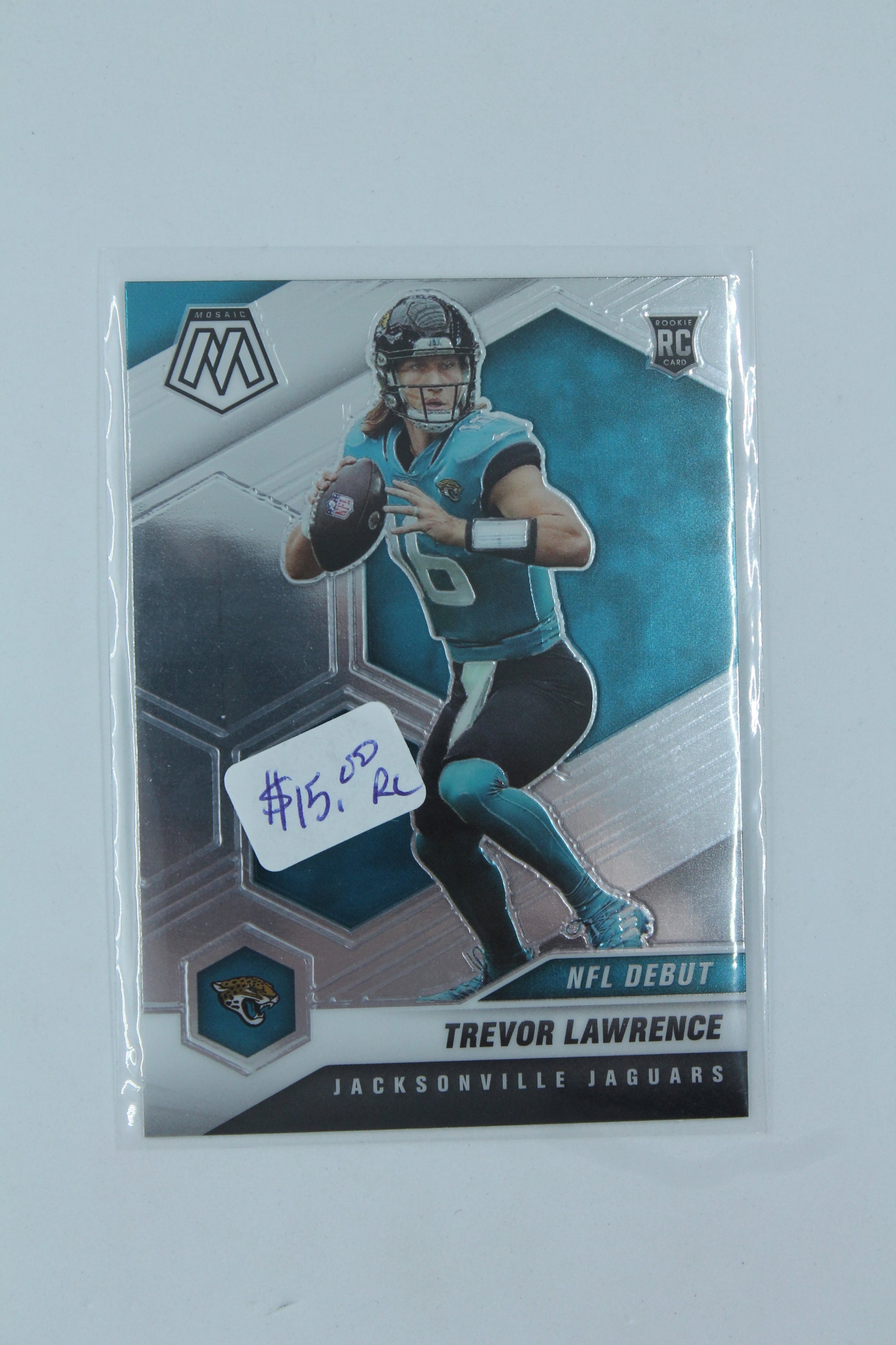 NFL Trevor Lawrence Panini Mosaic Rookie Card - Jacksonville Jaquars
