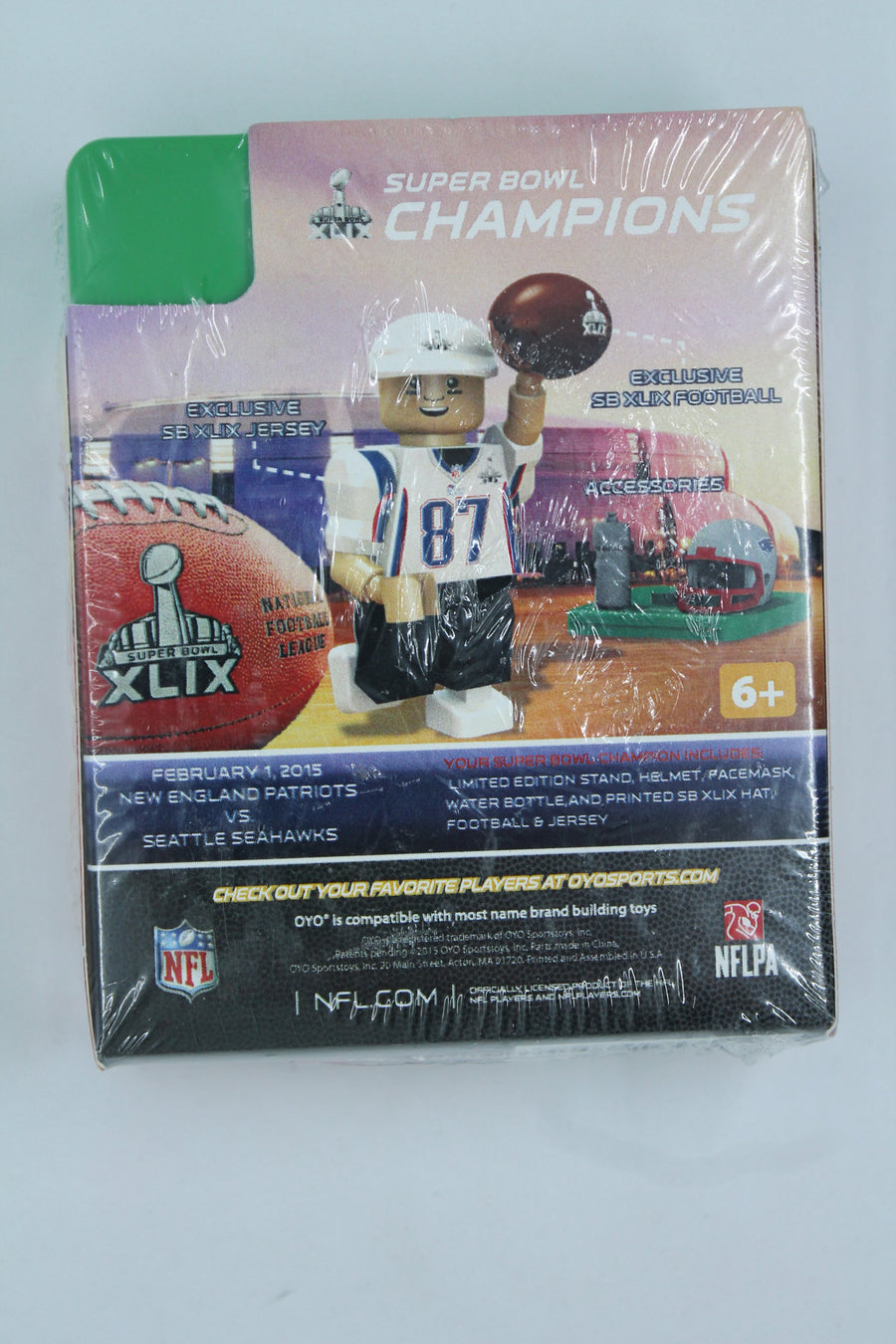 NFL New England Patroits Rob Gronkowski  Super Bowl Champions OYO Figure (Gen 2 Series 6)