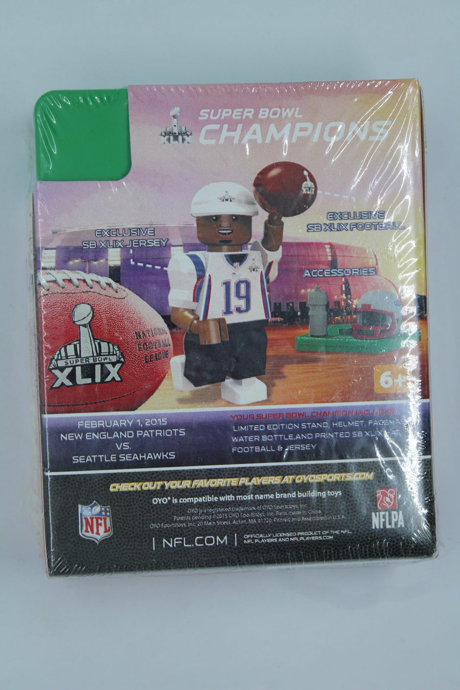 NFL New England Patroits Brandon Lafell  Super Bowl Champions OYO Figure (Gen 2 Series 3)
