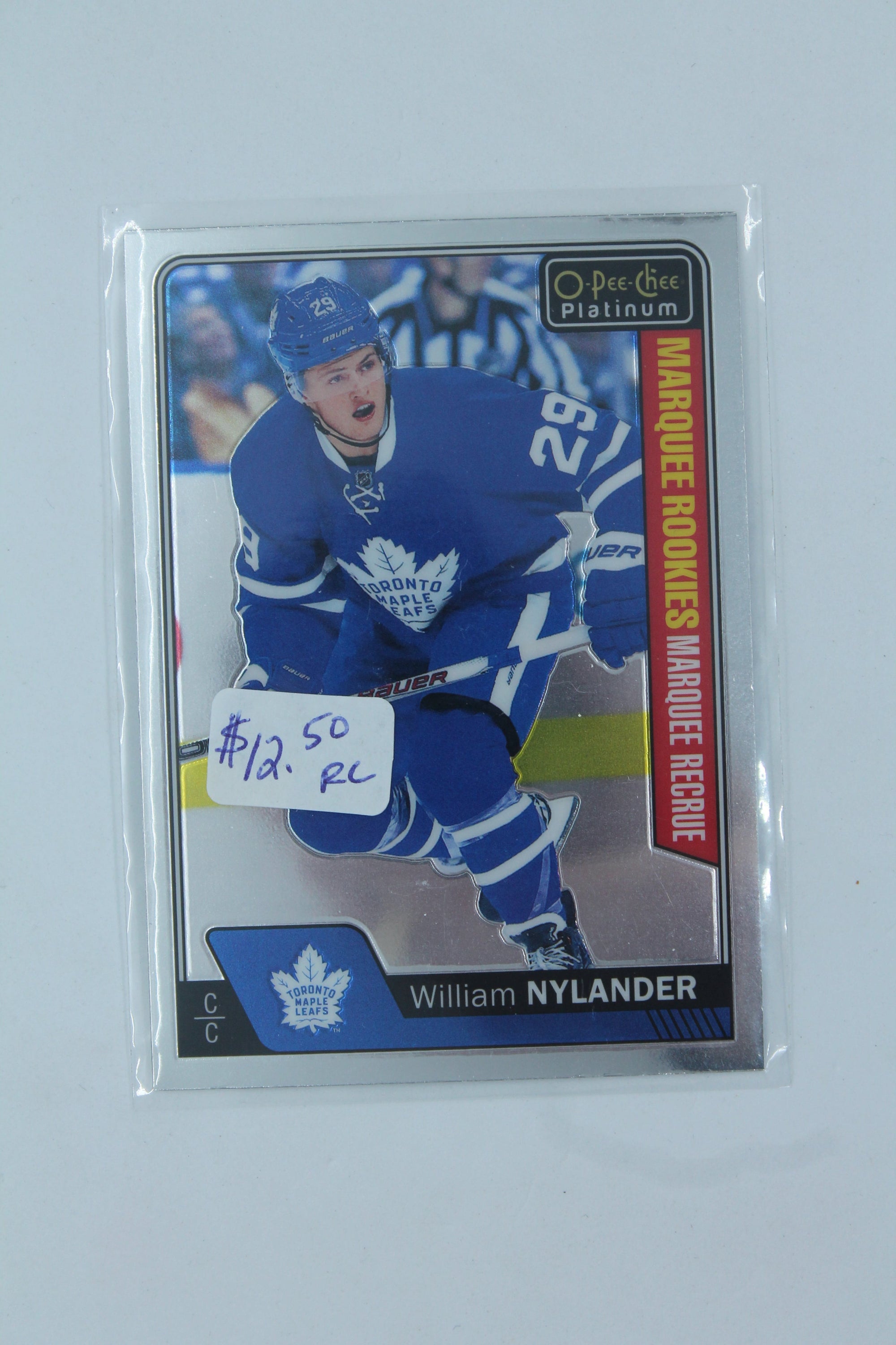 NHL William Nylander 2016-17 O-Pee-Chee Platinum Rookie Card