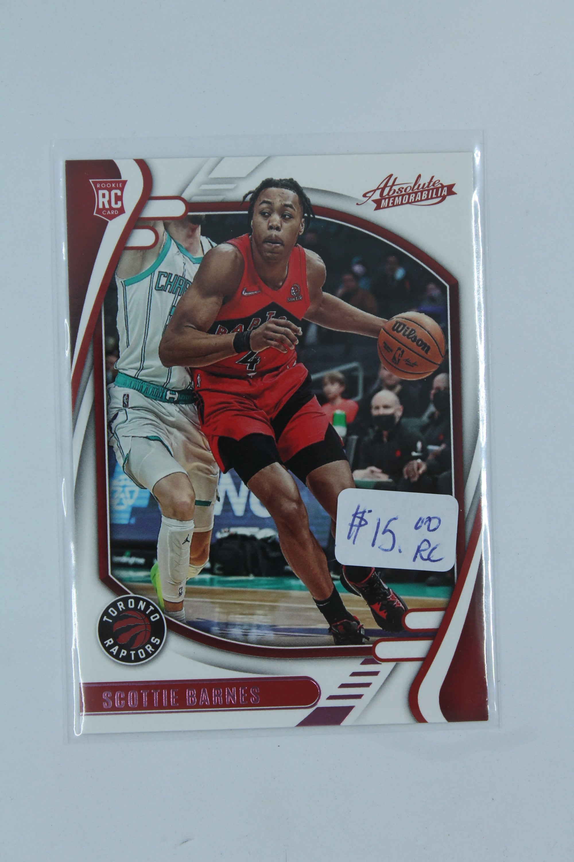 NBA Scottie Barnes 2021-22 Panini Chronicles Absolute Rookie Card