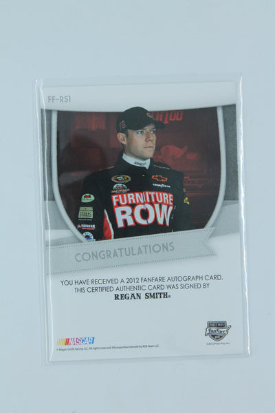 Regan Smith 2012 Press Pass Fanfare - Autographs - Red #FF-RS1 #34/75