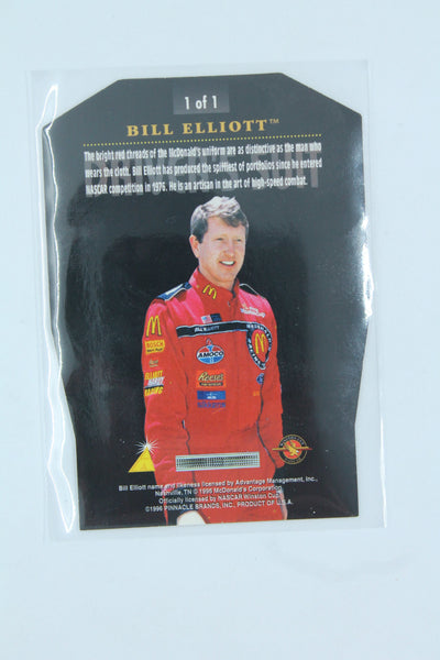 Bill Elliott 1996 Pinnacle - Driver's Suit #1 of 1 Card