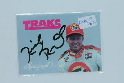 Ricky Rudd 1992 Traks - Autograph Series #A5 Autographed Card