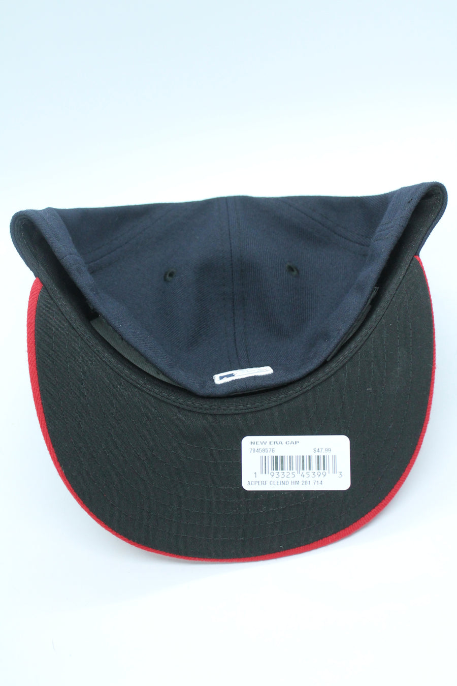 MLB Cleveland Guardians New Era 59Fifty Navy/Red Fitted Hat