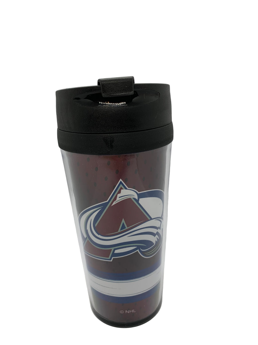 NHL Colorado Avalanche Plastic Travel Mug with Lid