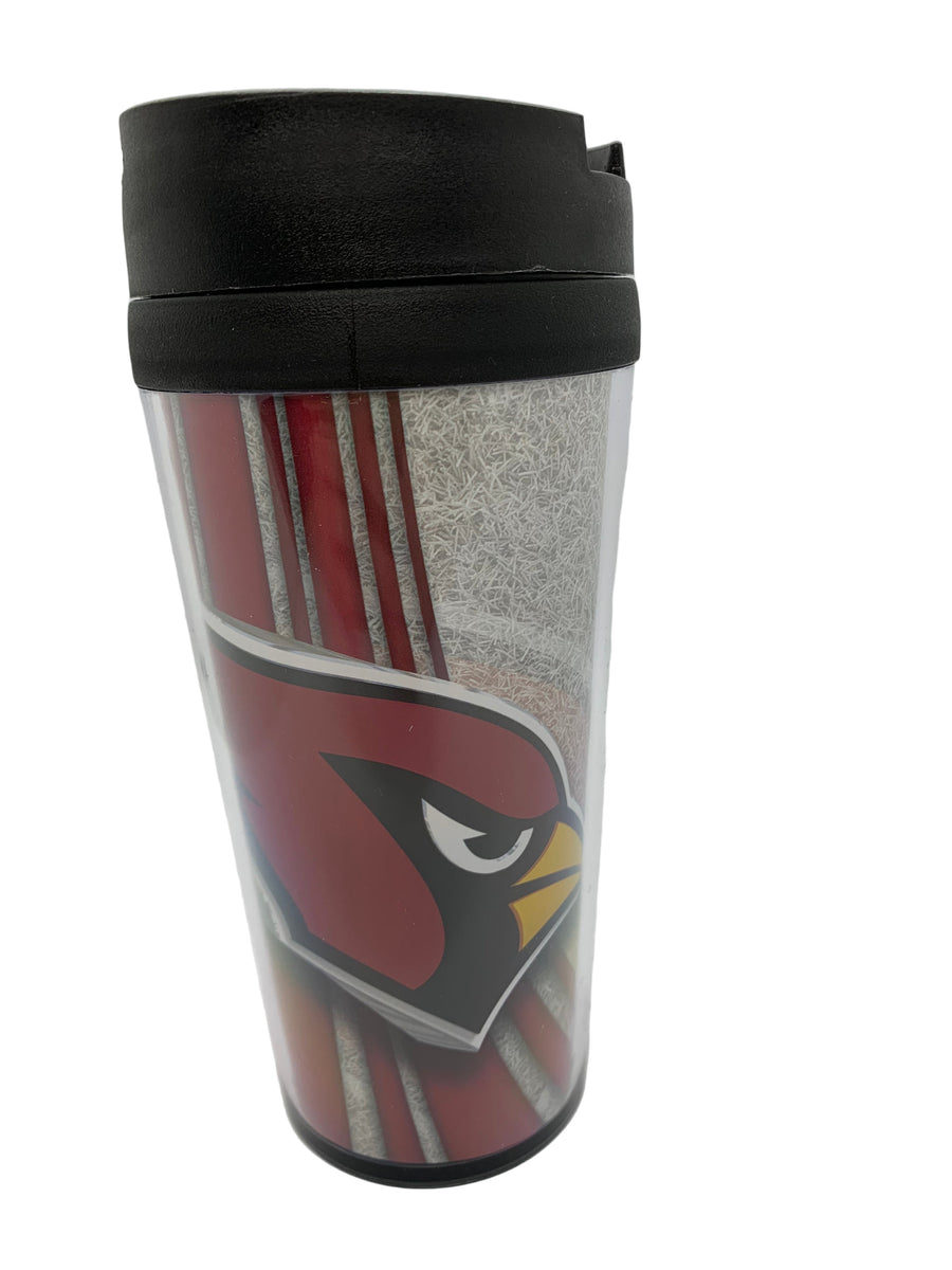 NFL Arizona Cardinals Plastic Travel Mug with Lid