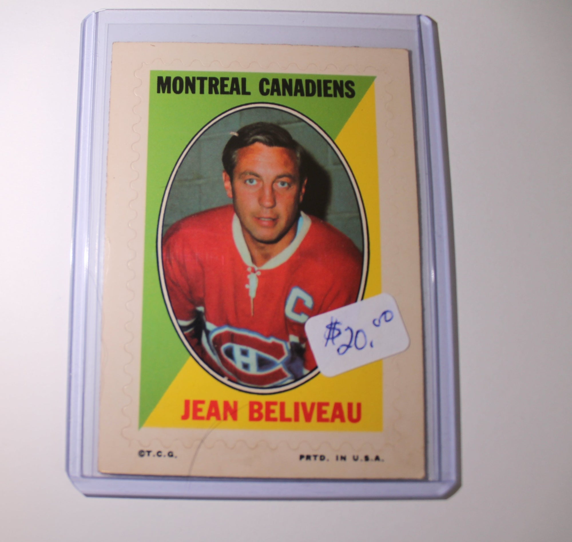 Chee Jean Beliveau Sticker
