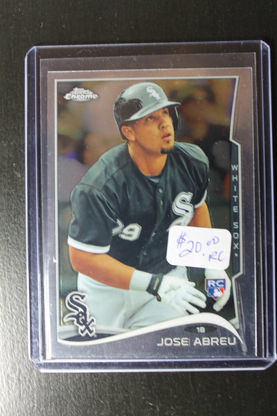 Jose Abreu 2014 Topps Chrome Rookie Card