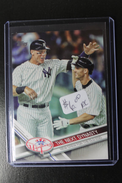 Aaron Judge 2017 Topps Update Series Rookie Card