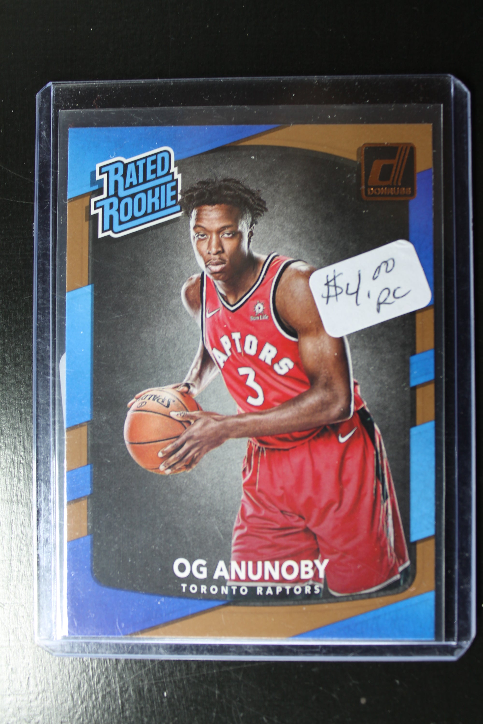 OG Anunoby 2017-18 Panini Donruss Rookie Card