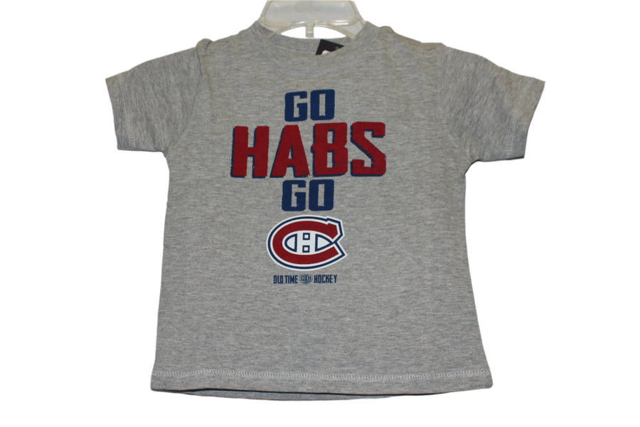 NHL Montreal Canadiens Toddler "Go Habs Go" OTH T-Shirt