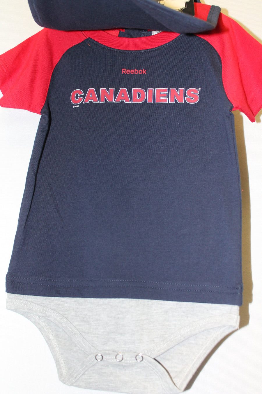 NHL Montreal Canadiens 3 piece Infant Bodysuit/Onesie Set