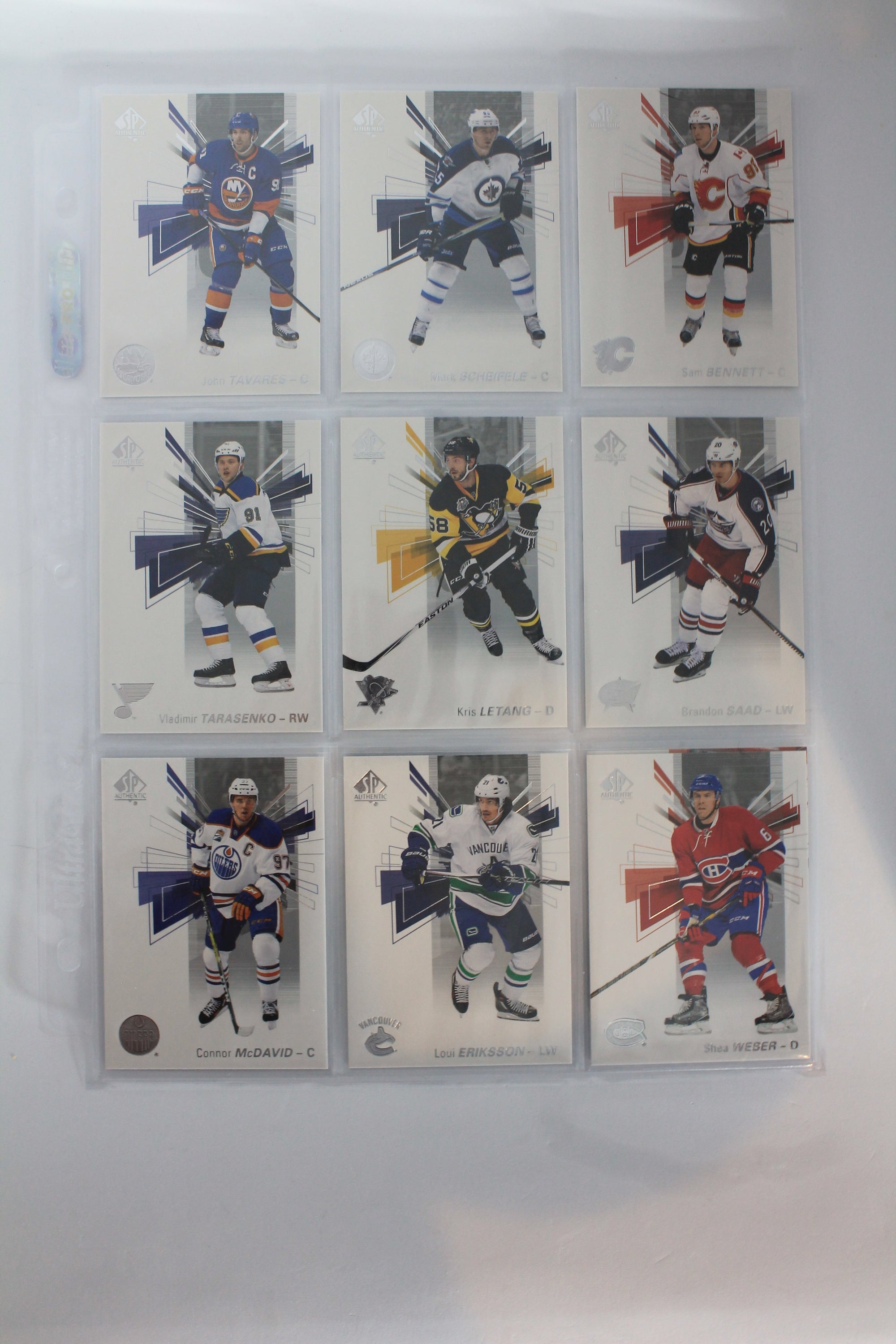 2016-17 SP Authentic Set 1-100