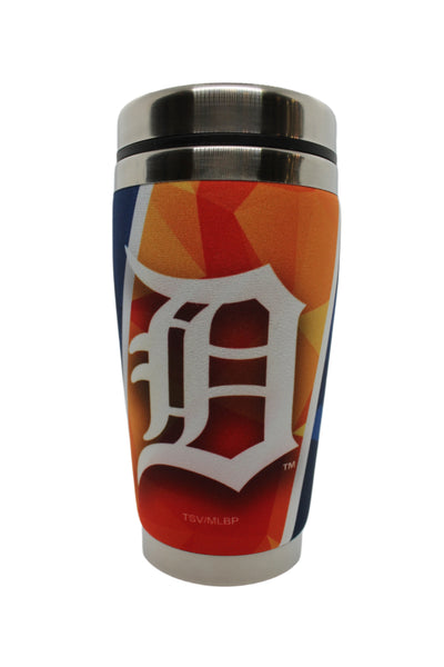 MLB Detroit Tigers 16oz Mugzie Brand Insulated Travel Mug