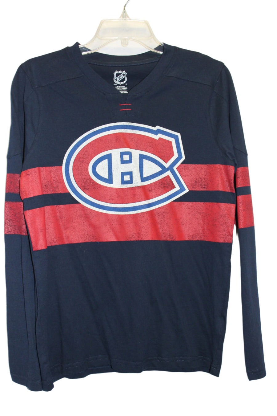 NHL Montreal Canadiens Youth Long Sleeve Tee