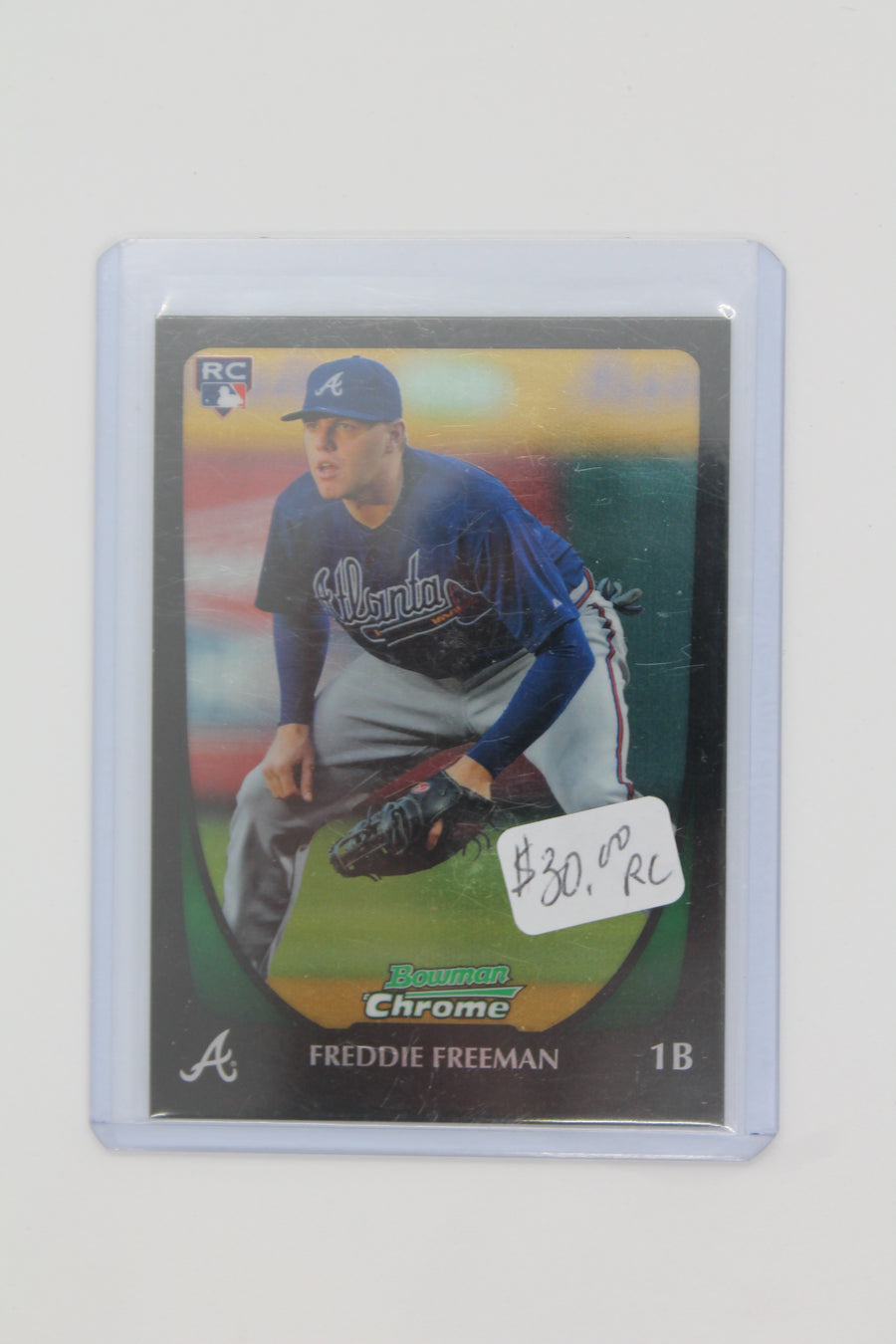 Freddie Freeman 2011 Bowman Chrome Rookie Card