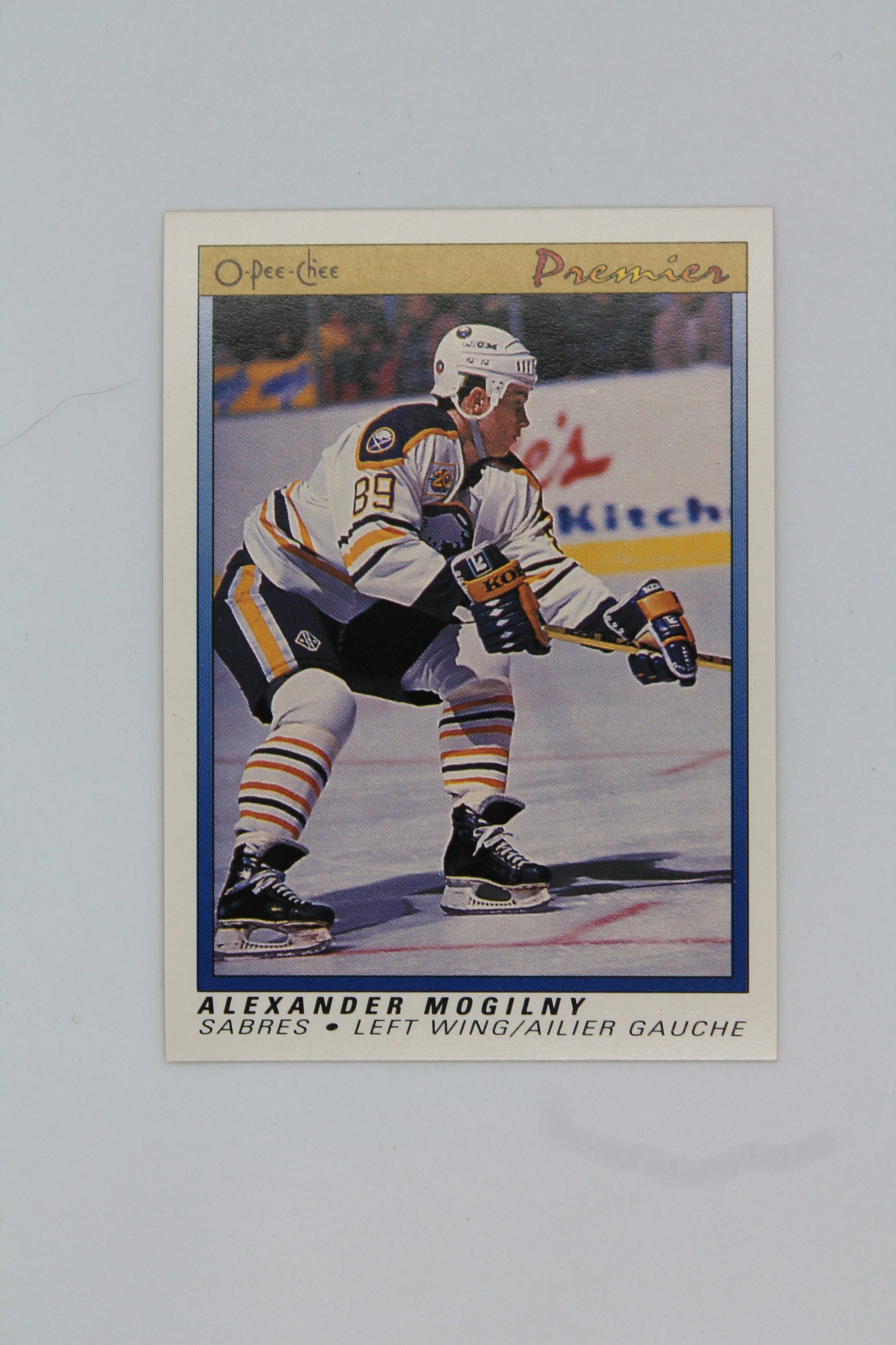 Alexander Mogilny 1990-91 O-Pee-Chee Premier Rookie Card