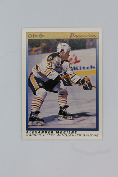 Alexander Mogilny 1990-91 O-Pee-Chee Premier Rookie Card