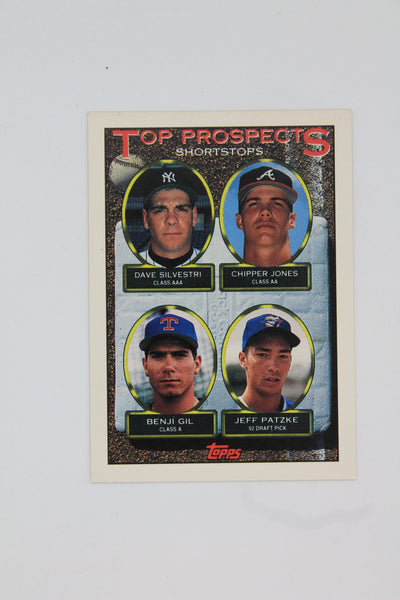 Chipper Jones 1993 Topps Rookie Card