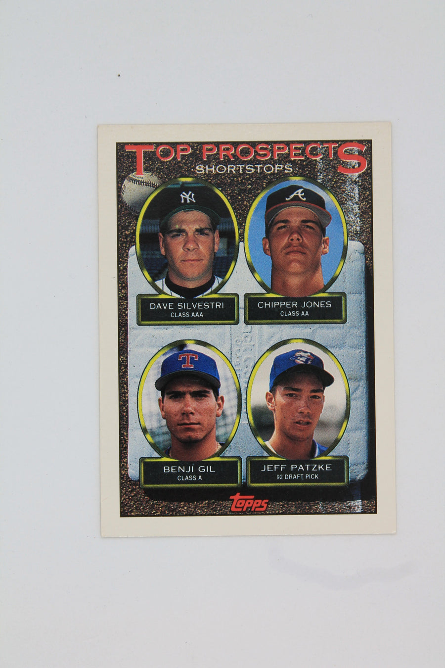 Chipper Jones 1993 Topps Rookie Card