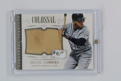 Miguel Cabrera 2014 Panini National Treasures - Colossal #23 #32/99