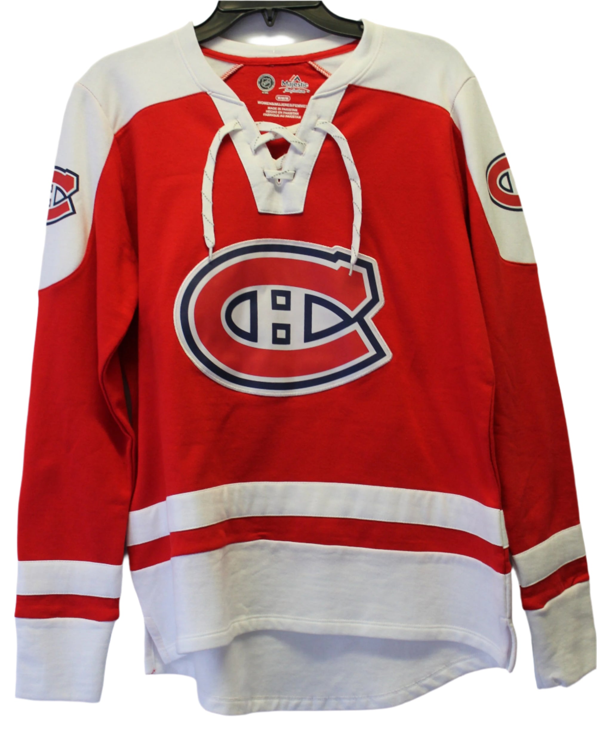 NHL Montreal Canadiens Women's Lace Up Sweater (online only)