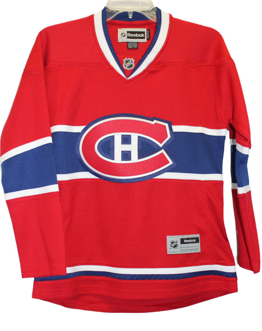 NHL Montreal Canadiens Women's XS Reebok Jersey (online only)