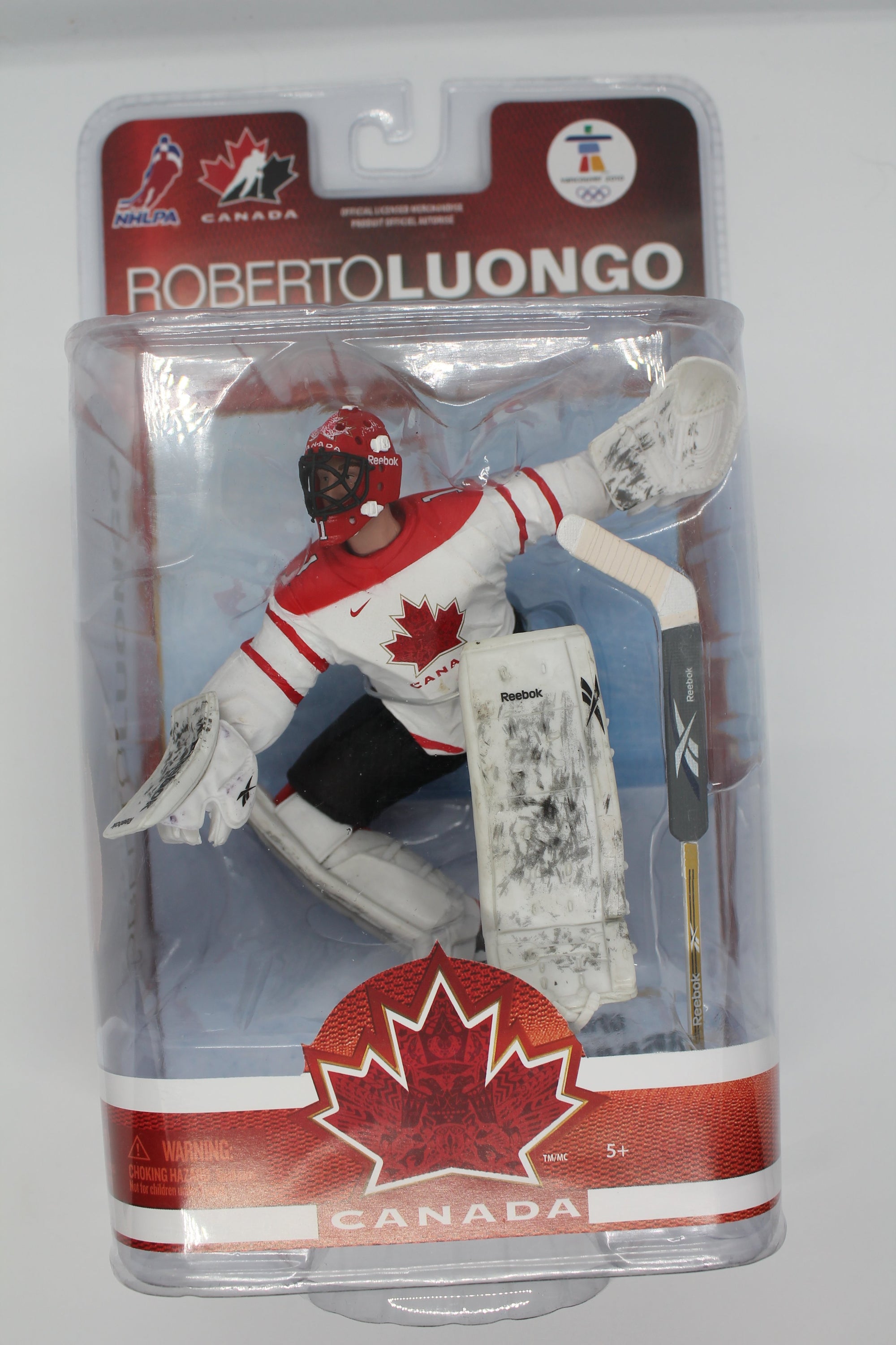 ROBERTO LUONGO MCFARLANE - 2010 TEAM CANADA OLYMPICS - WHITE
