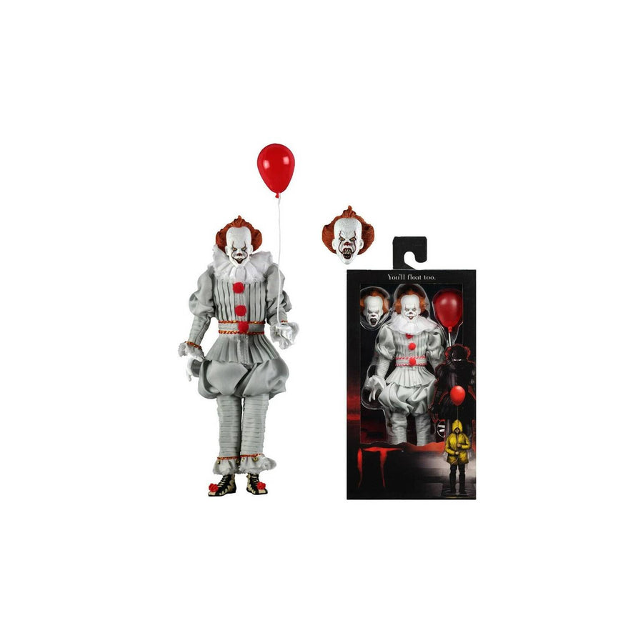 IT: Pennywise "You'll Float Too" - 8" Cloth Figure by NECA